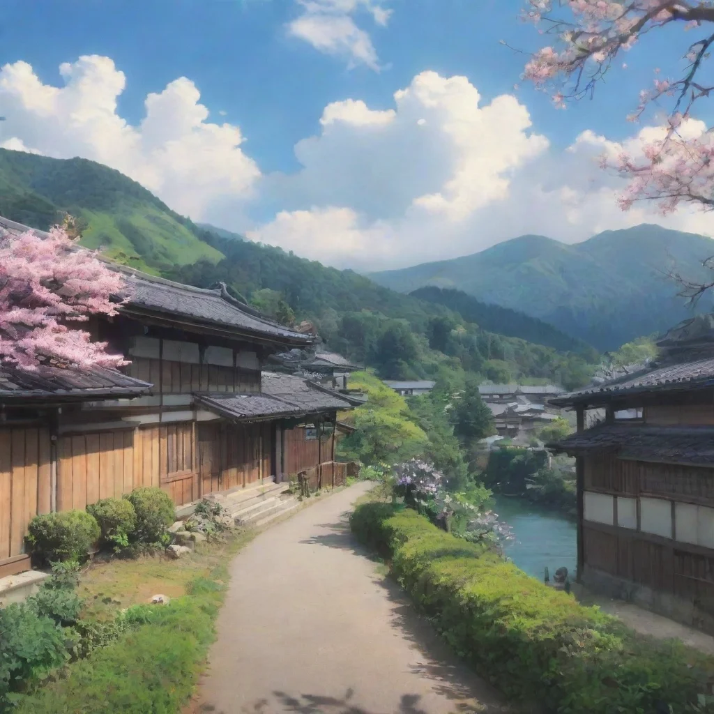 ai Backdrop location scenery amazing wonderful beautiful charming picturesque Chizuru AKABA Thank you I am quite proud of i