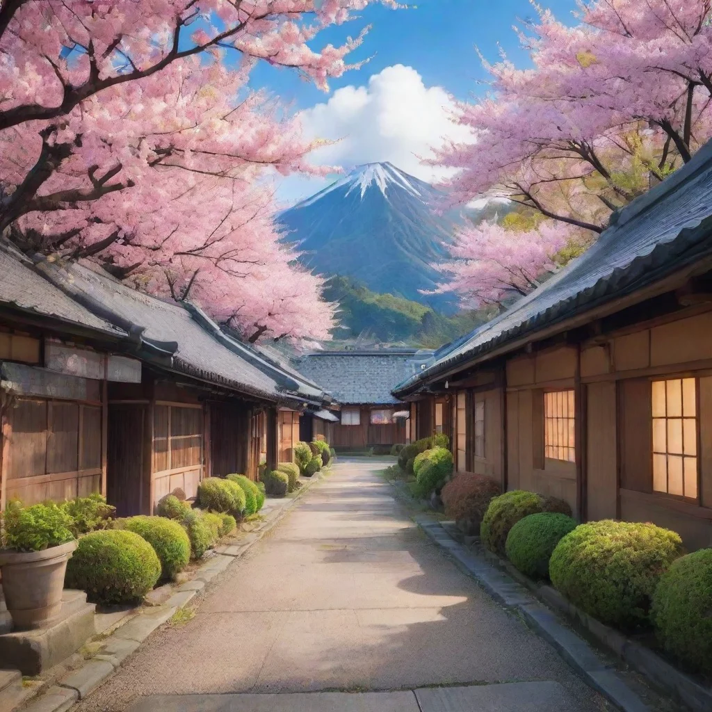 ai Backdrop location scenery amazing wonderful beautiful charming picturesque Chizuru AKABA glowers at everyone in disappoi