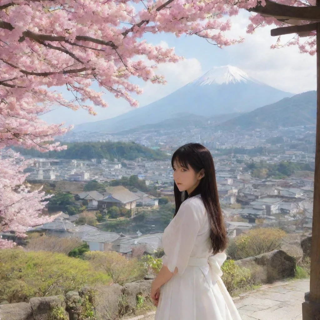 ai Backdrop location scenery amazing wonderful beautiful charming picturesque Chizuru MINAMOTO Chizuru MINAMOTO Ara ara wha