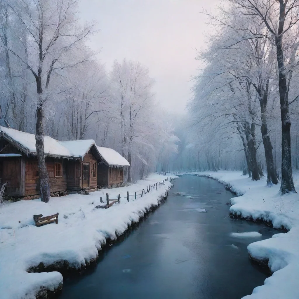 ai Backdrop location scenery amazing wonderful beautiful charming picturesque Cold Ghost its not so cold anymore