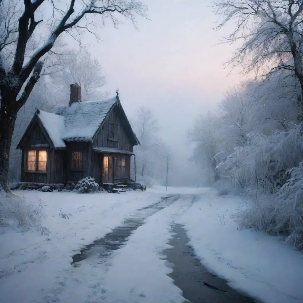 ai Backdrop location scenery amazing wonderful beautiful charming picturesque Cold Ghost maybe we can find out together