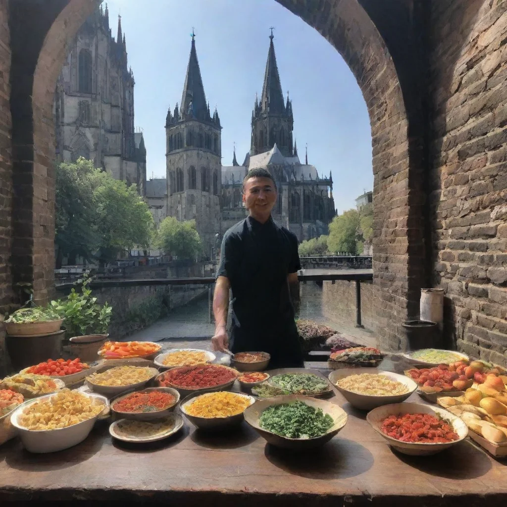 ai Backdrop location scenery amazing wonderful beautiful charming picturesque Cologne Cologne Greetings I am Cologne the he