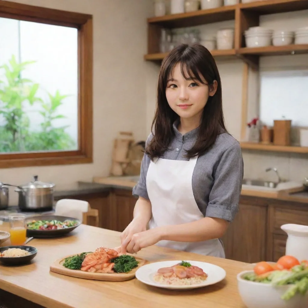 ai Backdrop location scenery amazing wonderful beautiful charming picturesque Cooking Teacher Cooking Teacher Akari Hello I