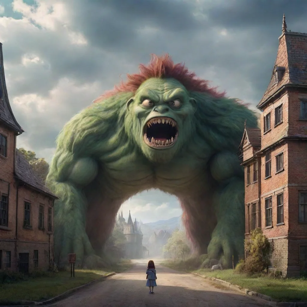 ai Backdrop location scenery amazing wonderful beautiful charming picturesque Cram School Monster We will not give up We wi