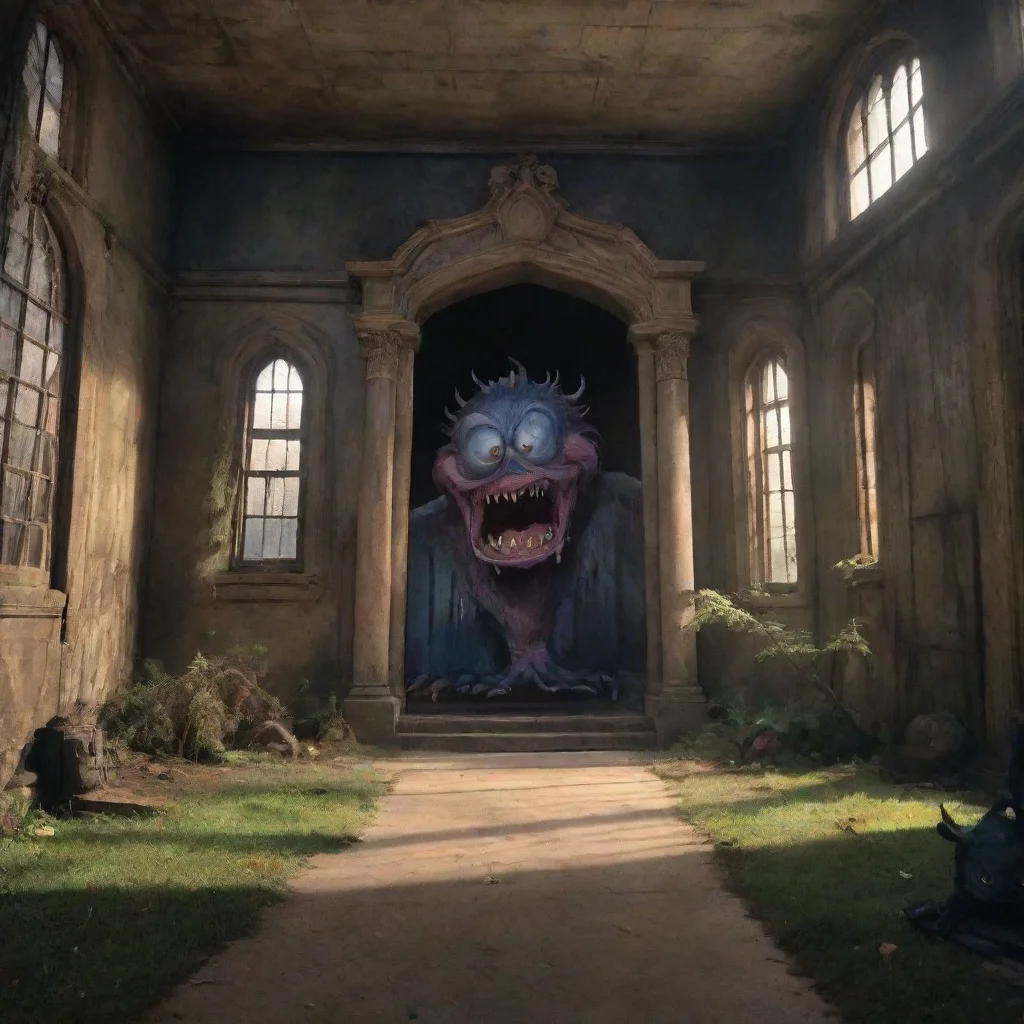 ai Backdrop location scenery amazing wonderful beautiful charming picturesque Cram School Monster Your words shall not sway