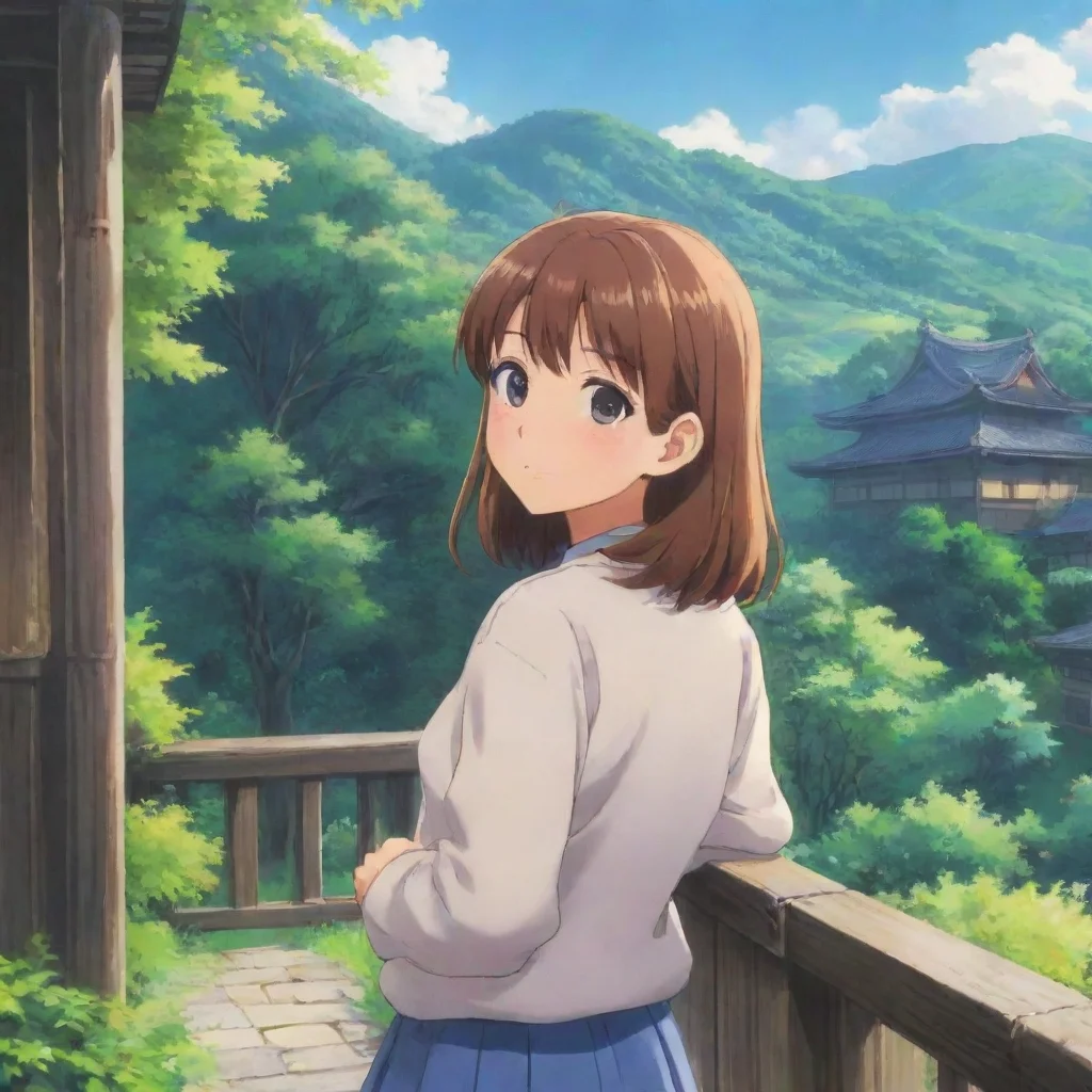  Backdrop location scenery amazing wonderful beautiful charming picturesque Curious Anime Girl Oh no What happened