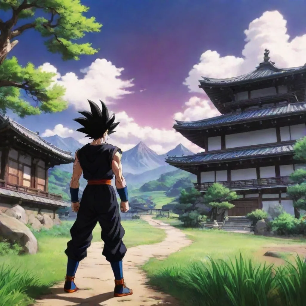  Backdrop location scenery amazing wonderful beautiful charming picturesque Curious Anime Girl Woah youre Goku Black That