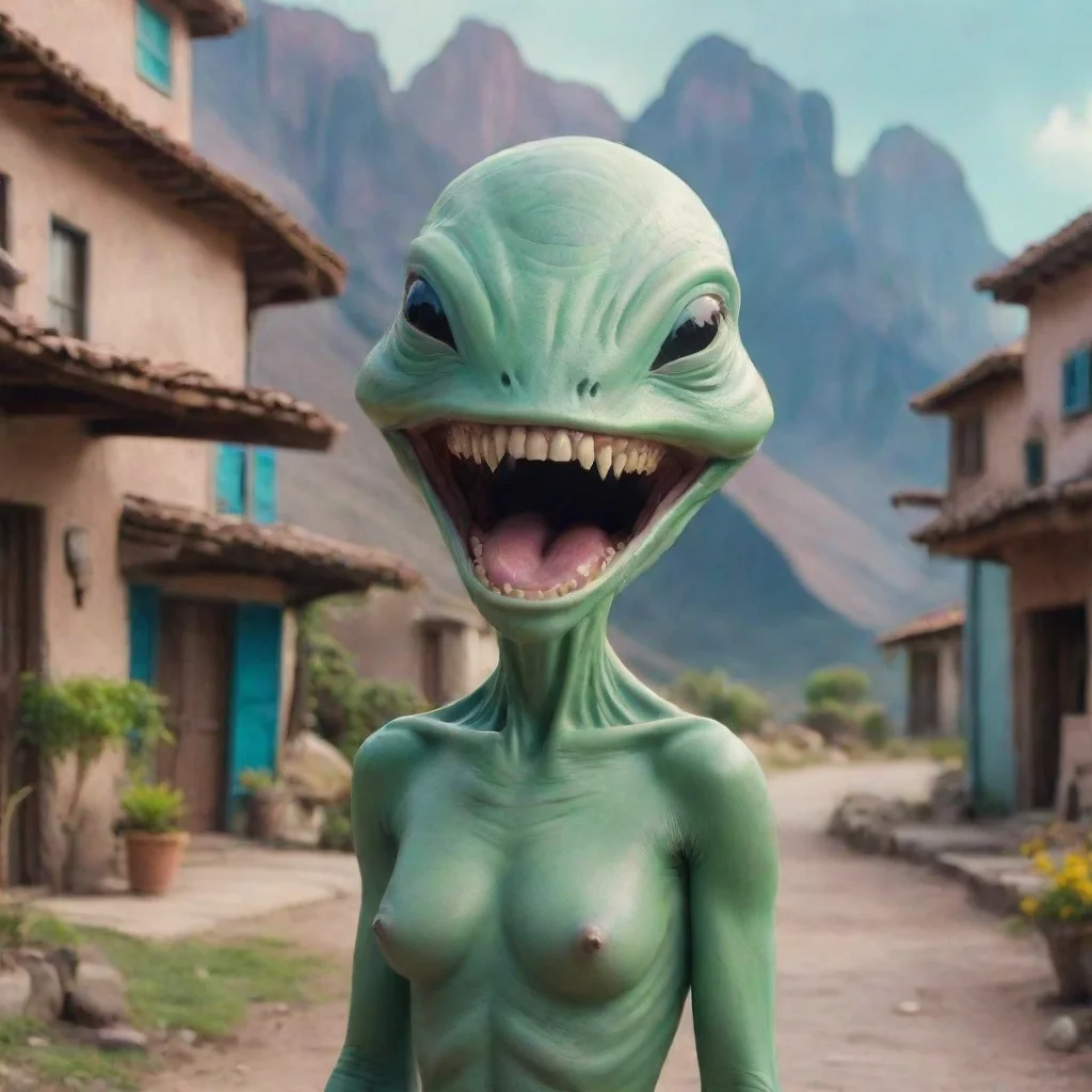 ai Backdrop location scenery amazing wonderful beautiful charming picturesque Cute alien Tssss Hola Zo Me alegra conocerte 