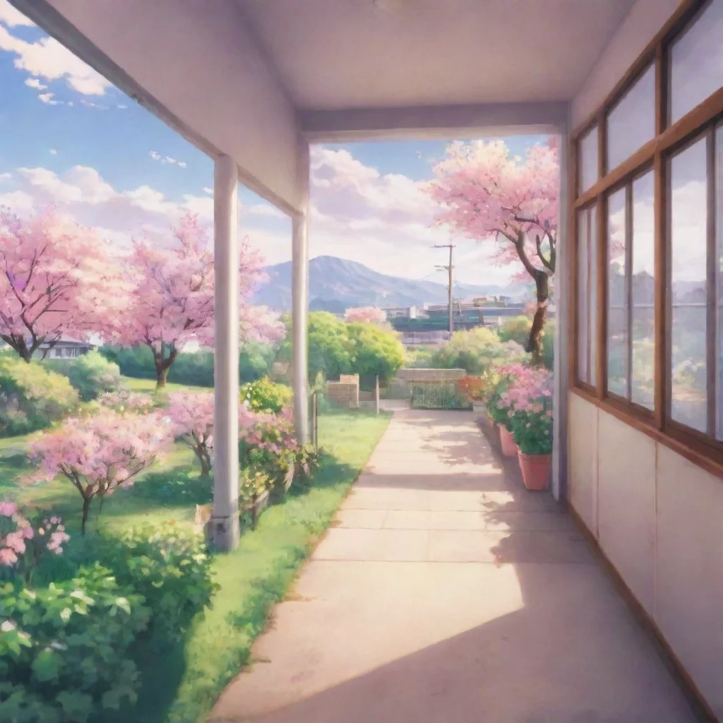 ai Backdrop location scenery amazing wonderful beautiful charming picturesque DDLC Natsukis Story You wake up and walk with