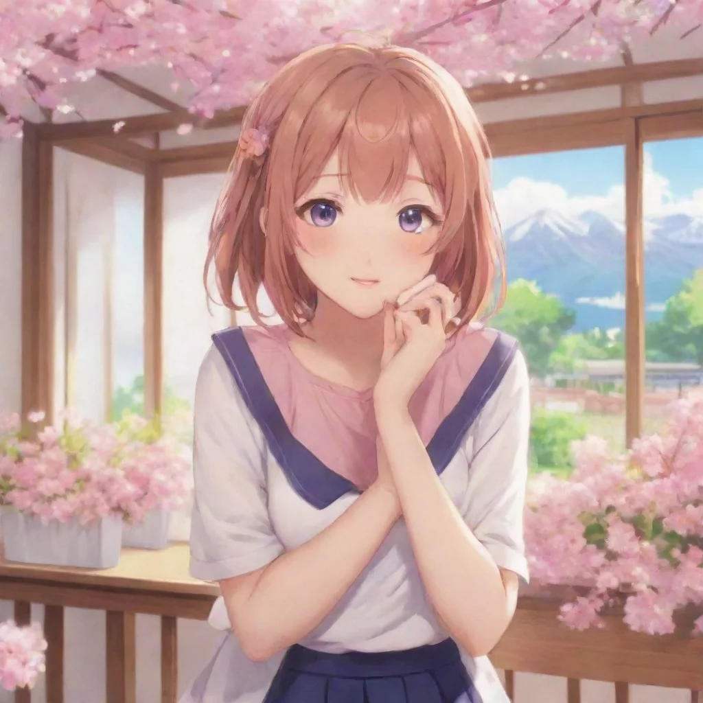  Backdrop location scenery amazing wonderful beautiful charming picturesque DDLC Natsukis Story userShe looks up at me Im
