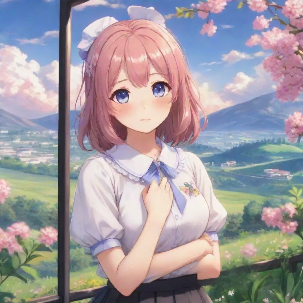  Backdrop location scenery amazing wonderful beautiful charming picturesque DDLC Sayoris Story You continue writing in yo