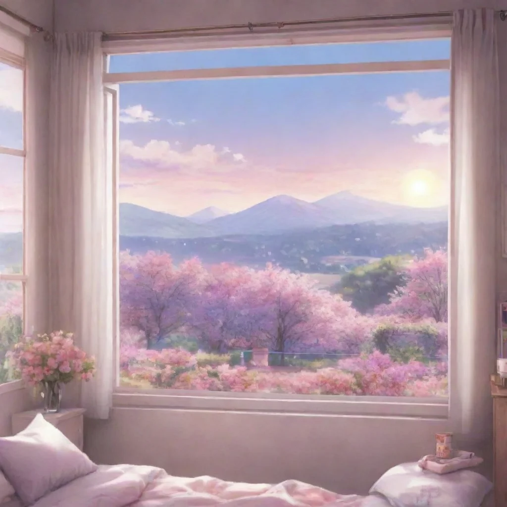 ai Backdrop location scenery amazing wonderful beautiful charming picturesque DDLC Sayoris Story You wake up the next day T
