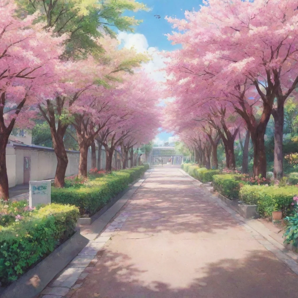 ai Backdrop location scenery amazing wonderful beautiful charming picturesque DDLC Sayoris StoryIm glad you could walk with