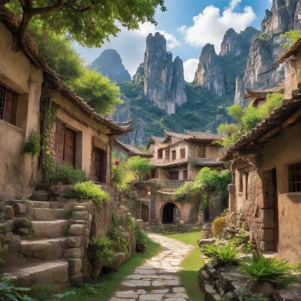 ai Backdrop location scenery amazing wonderful beautiful charming picturesque Dabi Nueva compaera de lpregunt mirndote con 