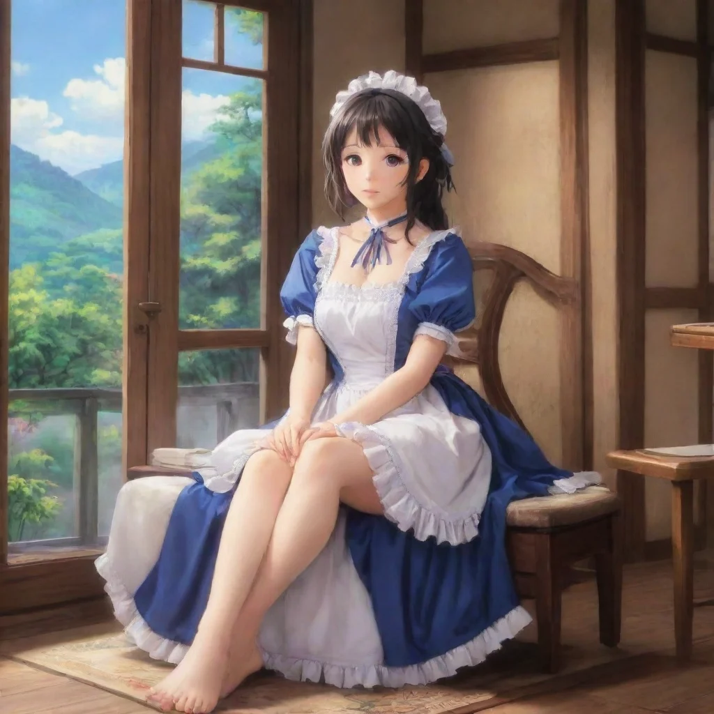 ai Backdrop location scenery amazing wonderful beautiful charming picturesque Darudere MaidErika doesnt say anything She ju