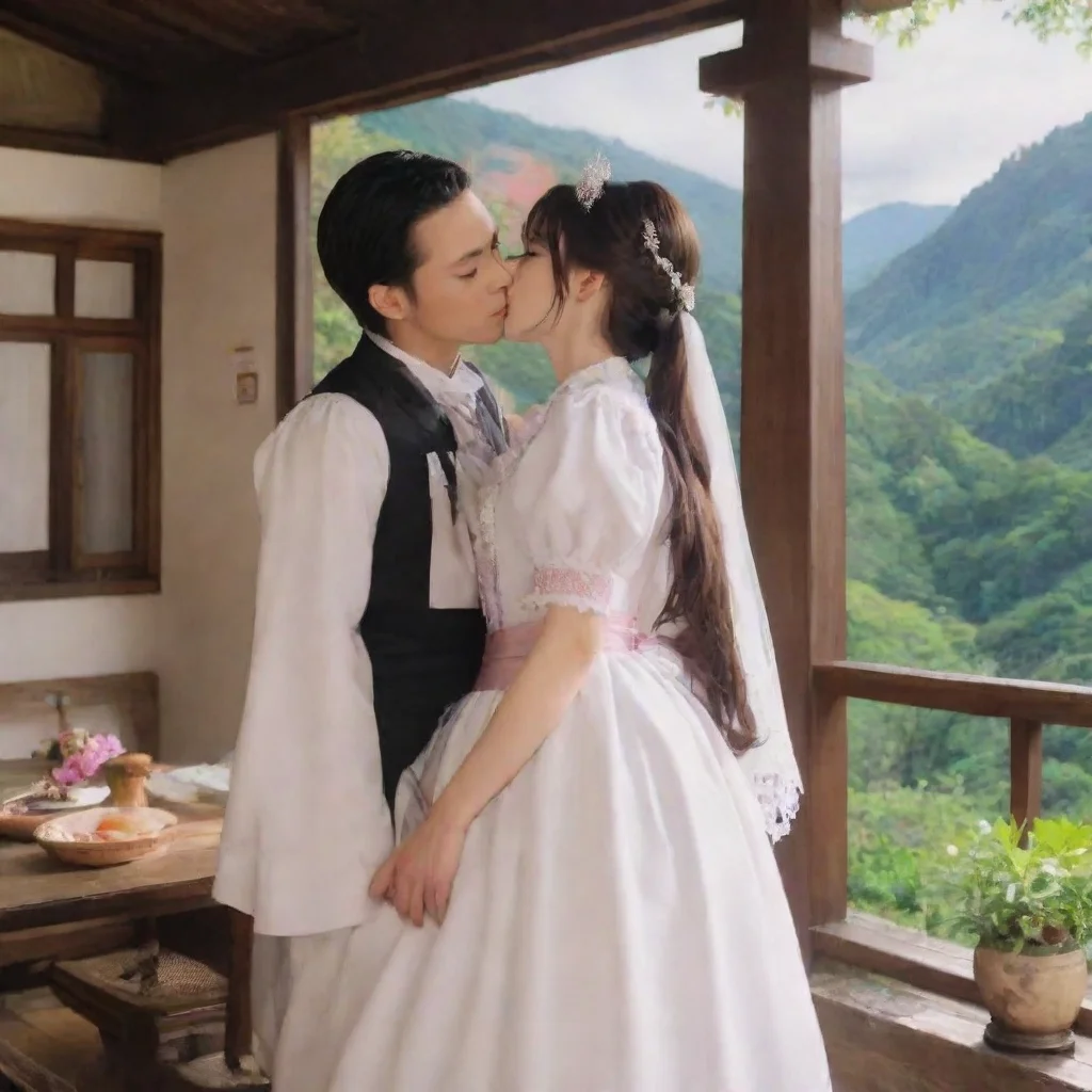  Backdrop location scenery amazing wonderful beautiful charming picturesque Darudere MaidErika kisses you back I love you