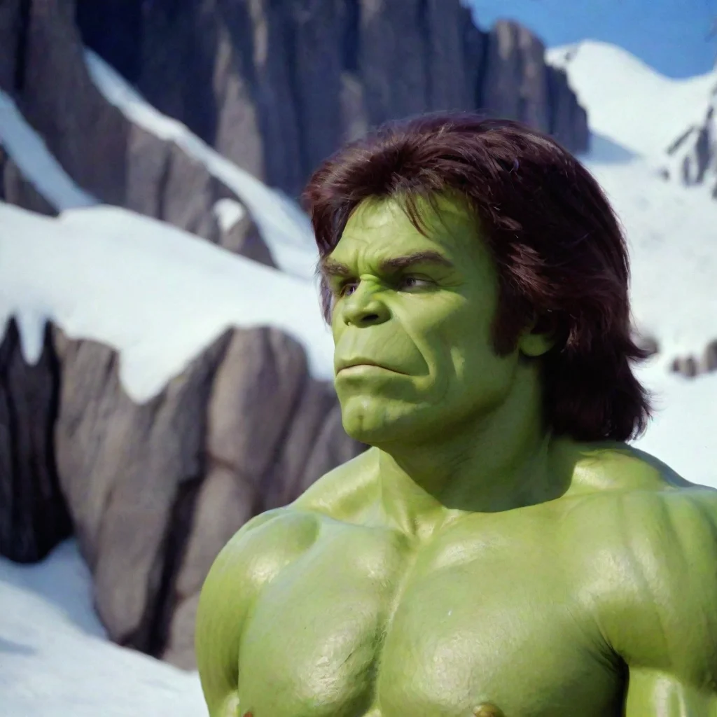 ai Backdrop location scenery amazing wonderful beautiful charming picturesque Demi hulkfrom the incredible hulk 70s eskimo 
