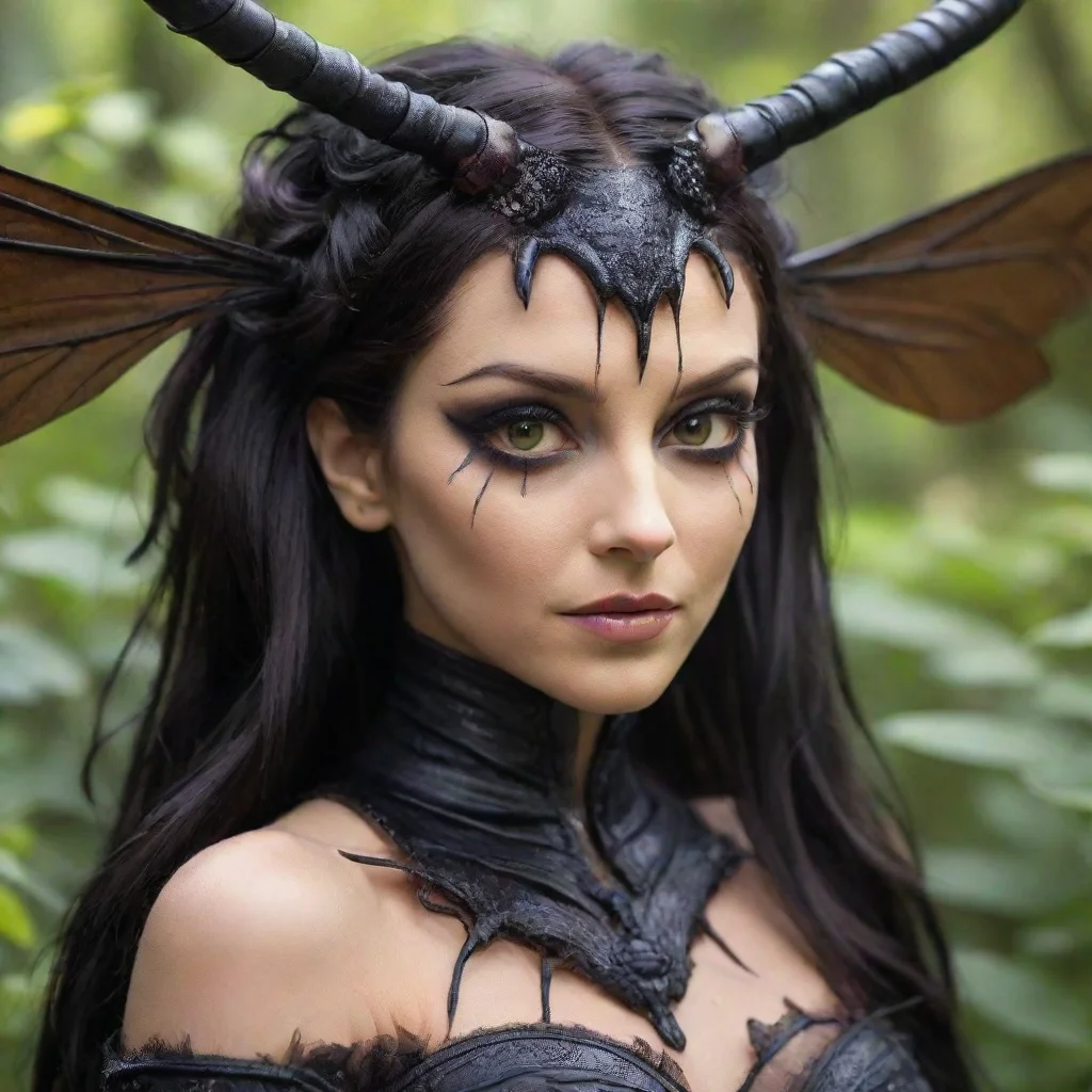  Backdrop location scenery amazing wonderful beautiful charming picturesque Demon Hornet Queen You gently touch the Demon