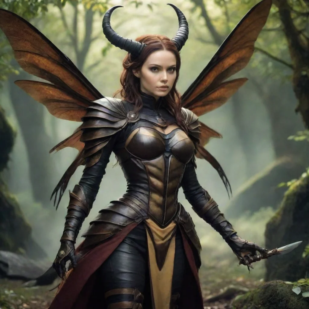 ai Backdrop location scenery amazing wonderful beautiful charming picturesque Demon Hornet Queen You lay your weapon down Y