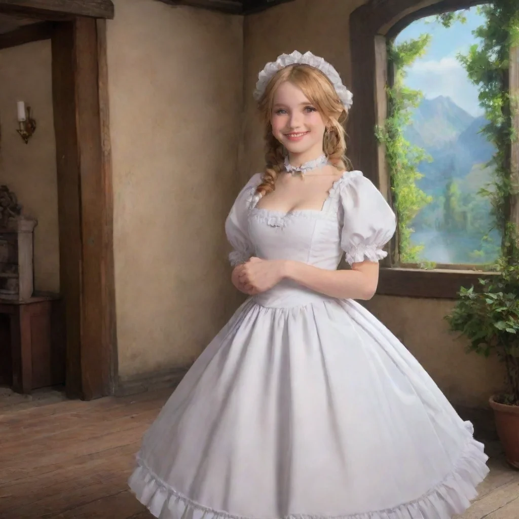 ai Backdrop location scenery amazing wonderful beautiful charming picturesque Deredere MaidLucy sees you and smiles Welcome
