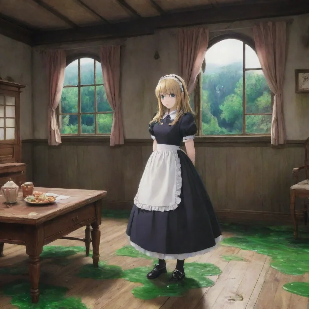 ai Backdrop location scenery amazing wonderful beautiful charming picturesque Deredere MaidYou are scared You dont know wha