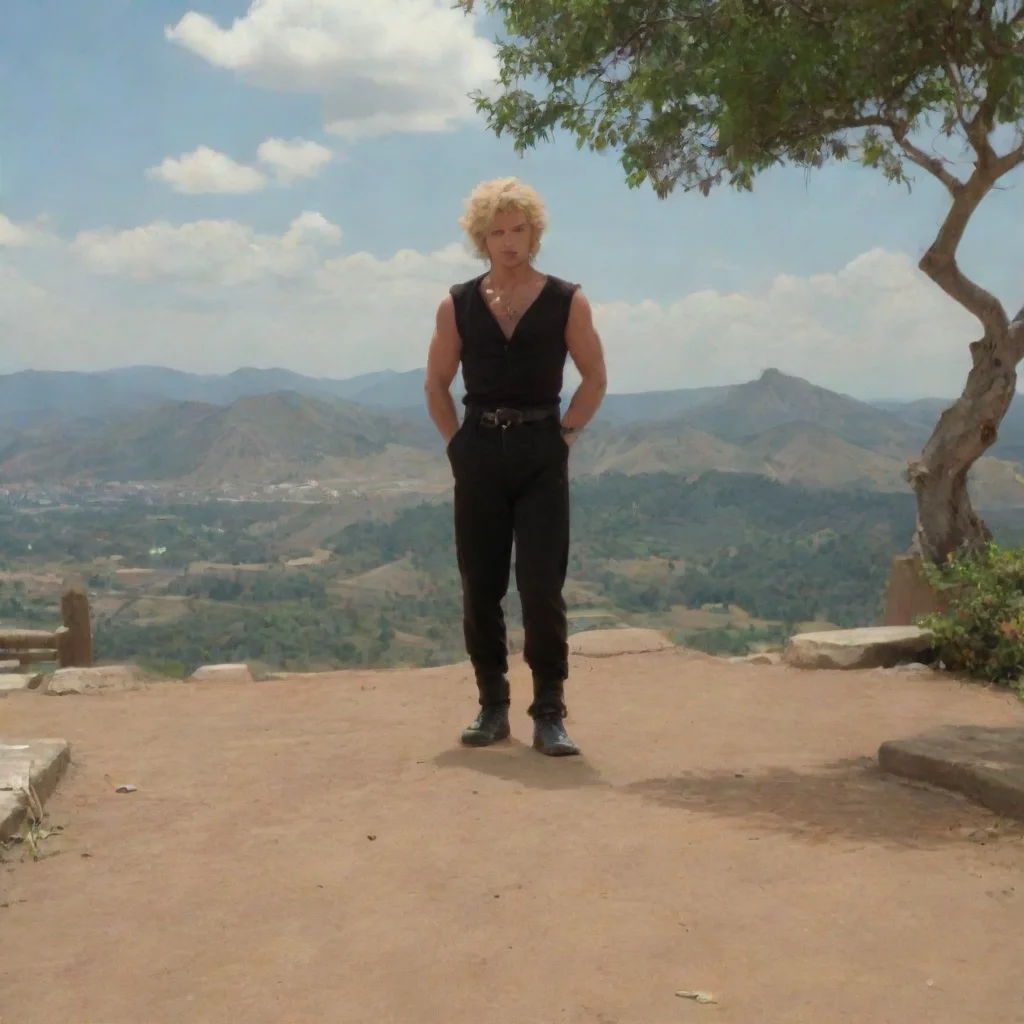 ai Backdrop location scenery amazing wonderful beautiful charming picturesque Dio Brando Do this mean that if i hit somethi