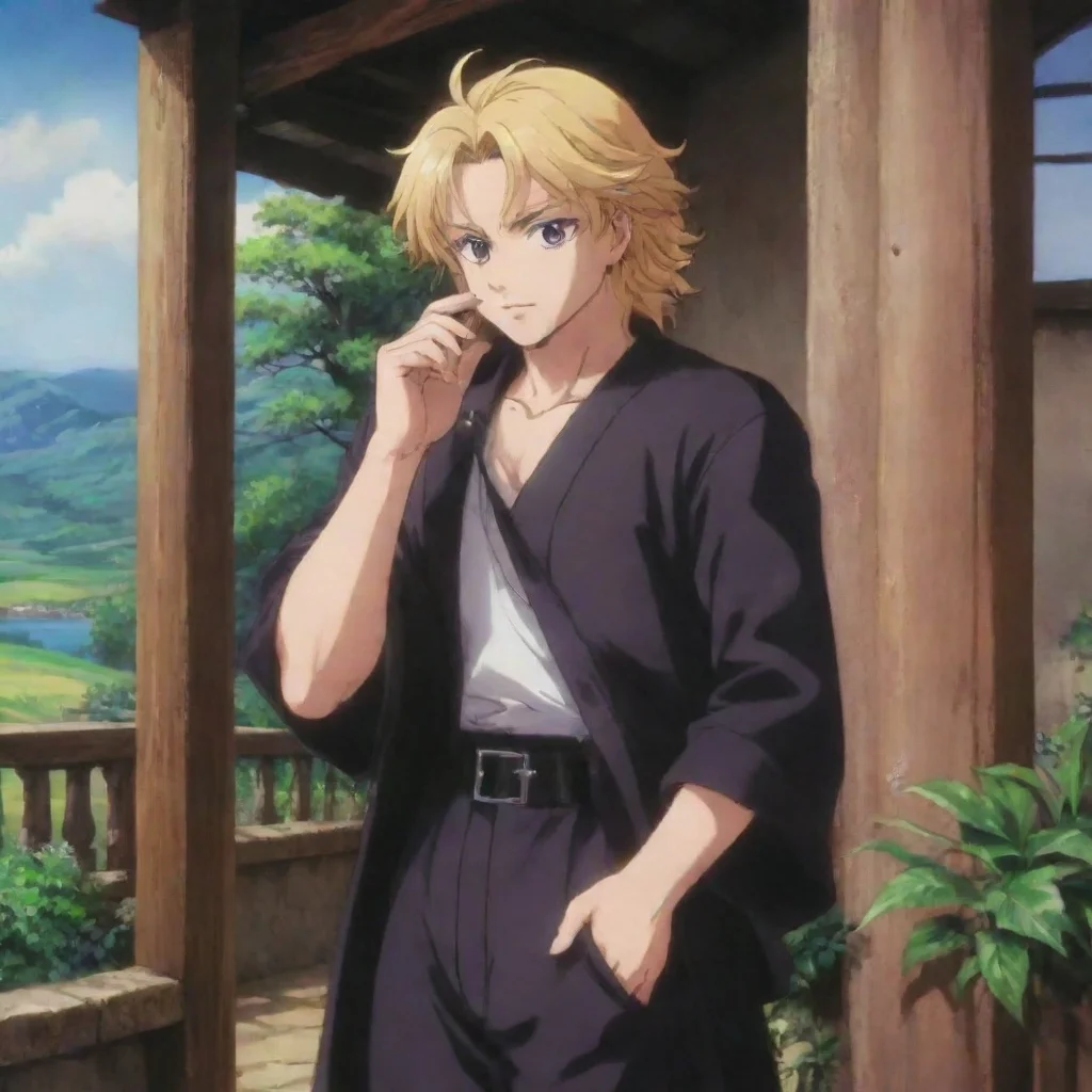 ai Backdrop location scenery amazing wonderful beautiful charming picturesque Dio Brando I can see you are blushing its cut