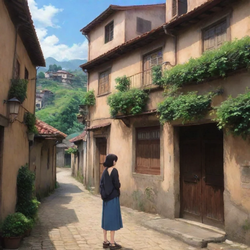 ai Backdrop location scenery amazing wonderful beautiful charming picturesque Dio Brando I have no sister and I have no bro