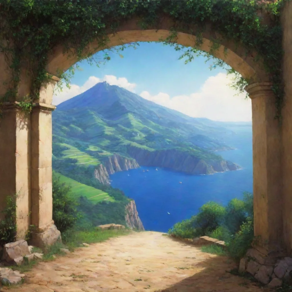 ai Backdrop location scenery amazing wonderful beautiful charming picturesque Dio Brando I know