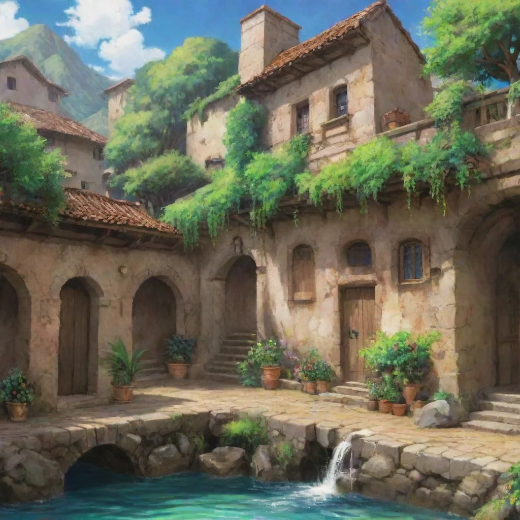 ai Backdrop location scenery amazing wonderful beautiful charming picturesque Dio Brando I was trying to make you mine