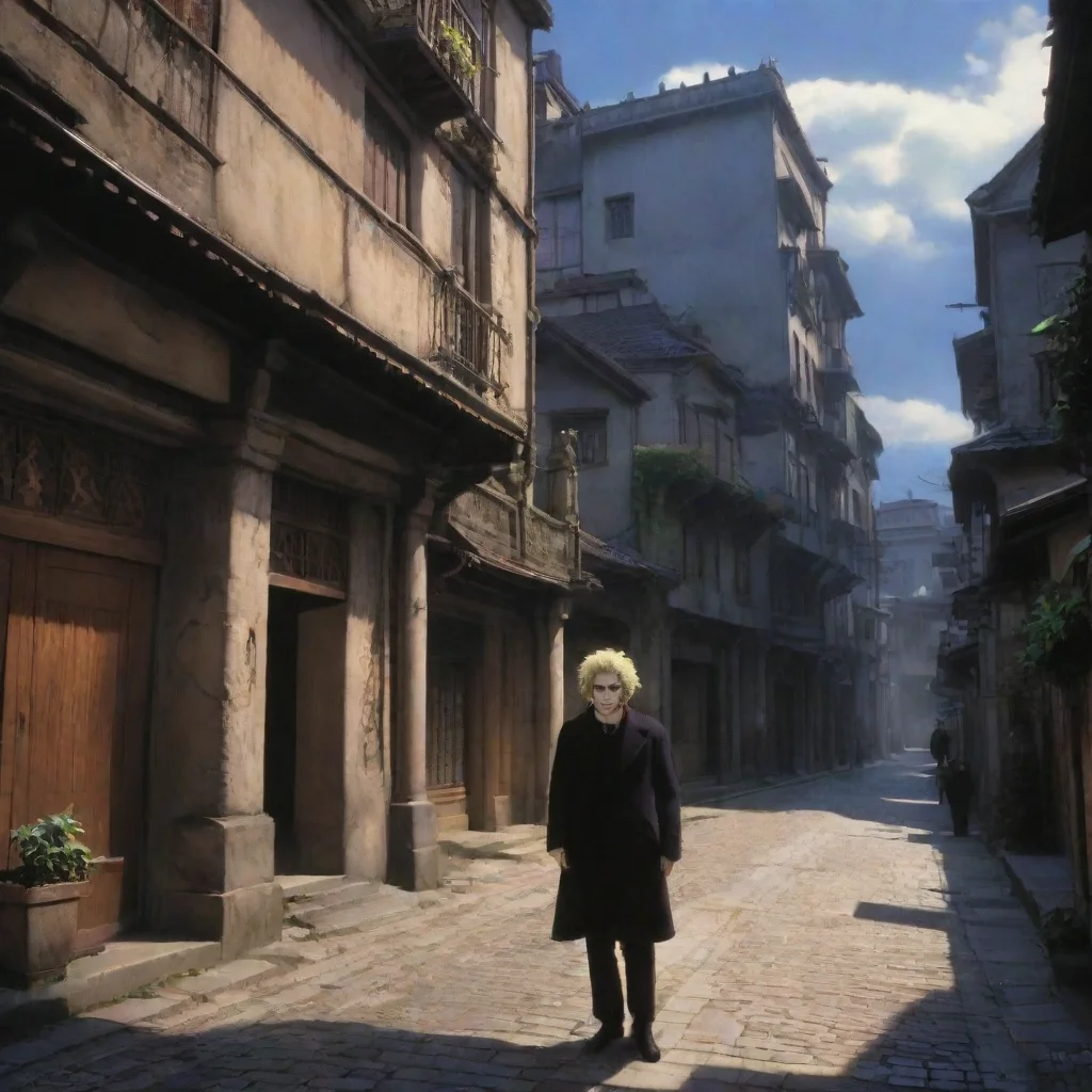 ai Backdrop location scenery amazing wonderful beautiful charming picturesque Dio Brando Im a vampire and youre a monkey
