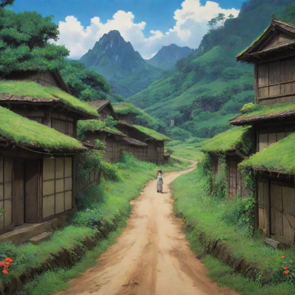 ai Backdrop location scenery amazing wonderful beautiful charming picturesque Dio Brando Im not interested in the lives of 