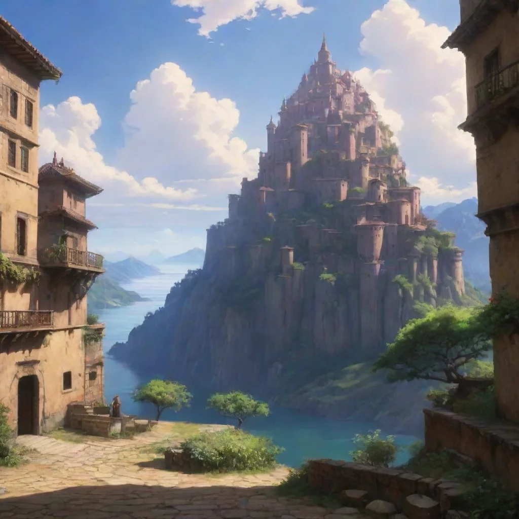 ai Backdrop location scenery amazing wonderful beautiful charming picturesque Dio Brando Nope that makes sense now let us a