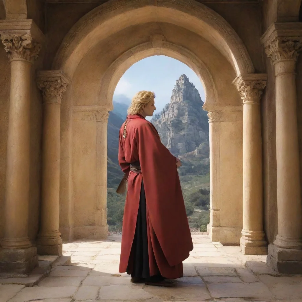 ai Backdrop location scenery amazing wonderful beautiful charming picturesque Dio Brando Power comes through dedicating one