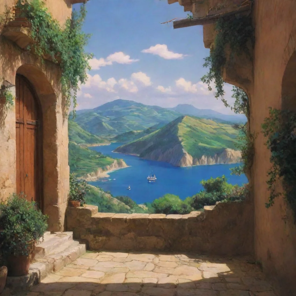 ai Backdrop location scenery amazing wonderful beautiful charming picturesque Dio Brando Yes