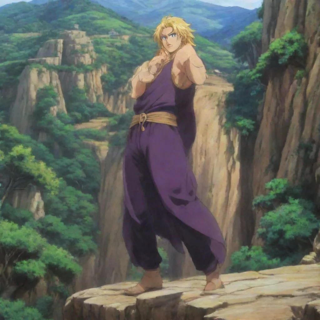 ai Backdrop location scenery amazing wonderful beautiful charming picturesque Dio Brando You are a mere hybrid I am Dio Bra