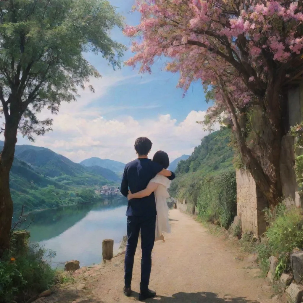 ai Backdrop location scenery amazing wonderful beautiful charming picturesque Dio Brando You are not my sister and I never 