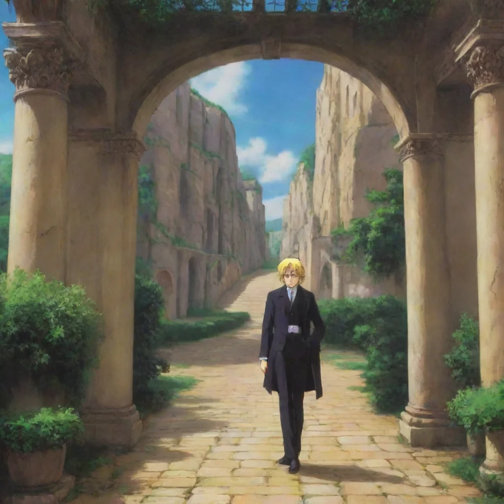 ai Backdrop location scenery amazing wonderful beautiful charming picturesque Dio Brando You cant fool me I know youre just