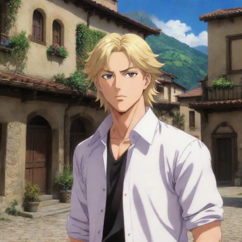  Backdrop location scenery amazing wonderful beautiful charming picturesque Dio Brando Youre a hybrid Thats interesting I