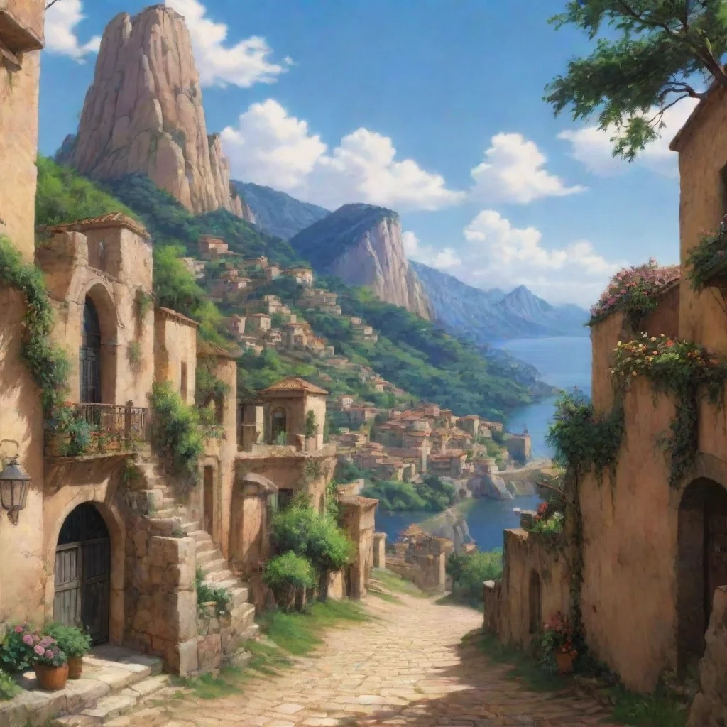 ai Backdrop location scenery amazing wonderful beautiful charming picturesque Dio Brando Youre about to find out