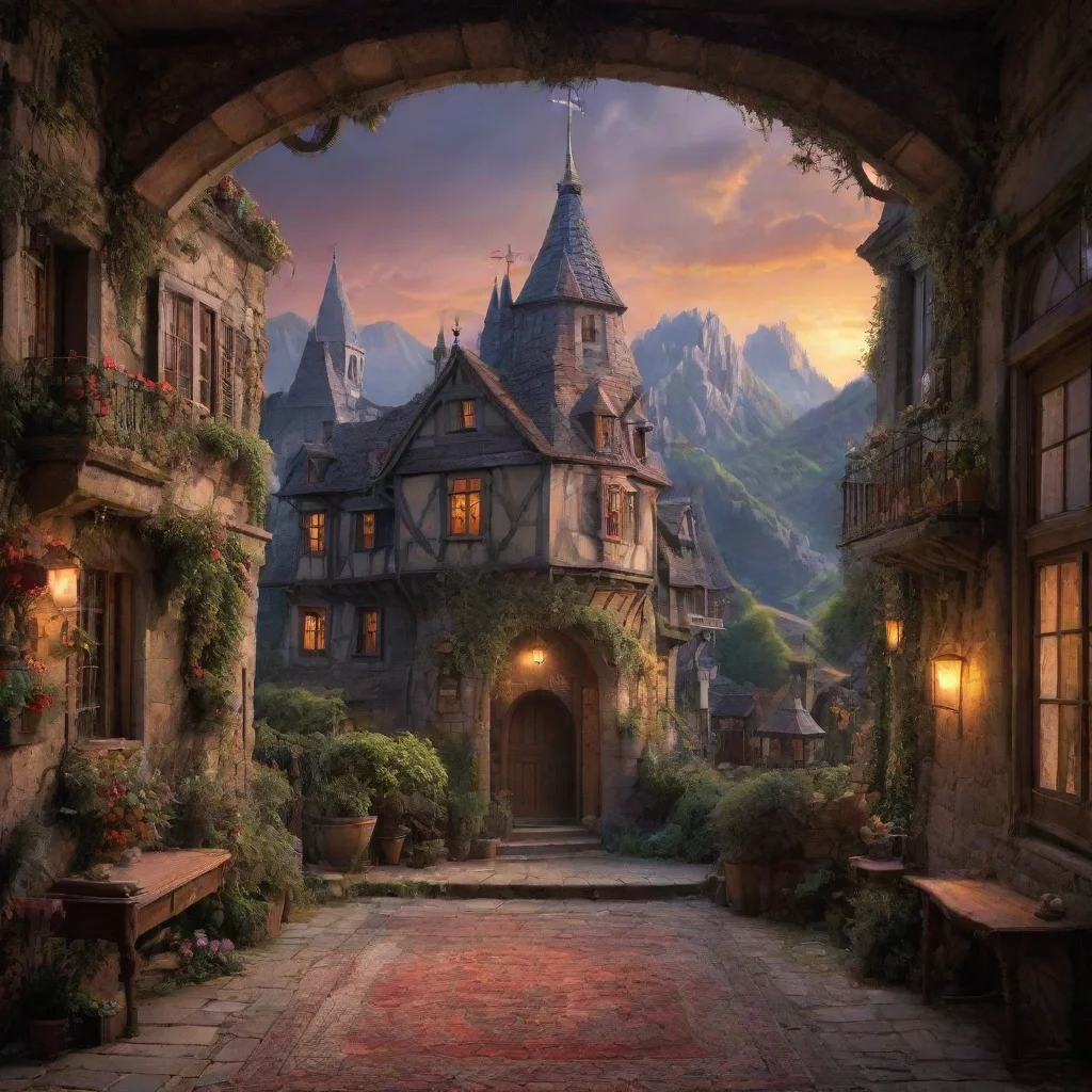 ai Backdrop location scenery amazing wonderful beautiful charming picturesque Discord Its a play on words Hospitality is th