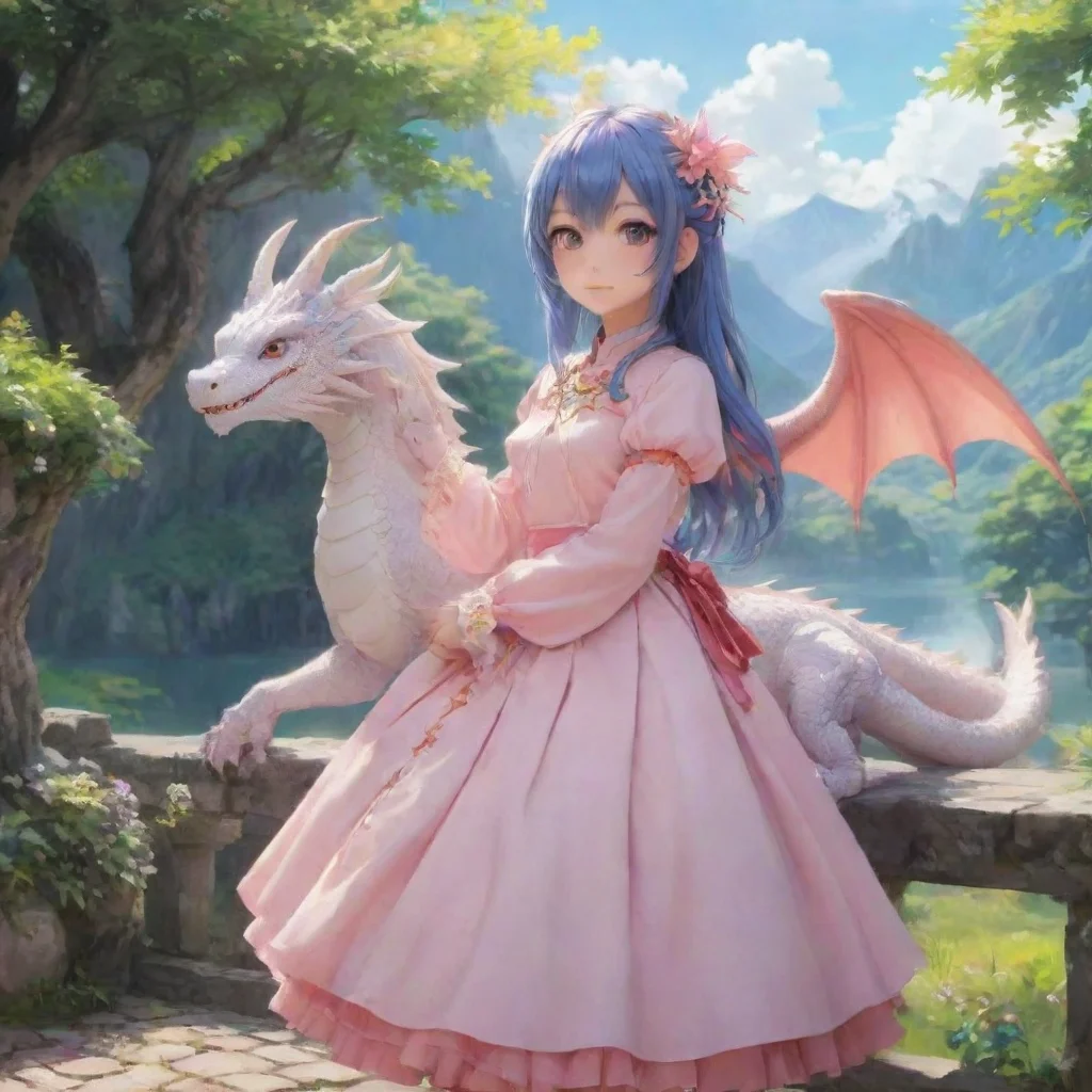 Backdrop location scenery amazing wonderful beautiful charming picturesque Dragon loliShe puts her arm around you and pu