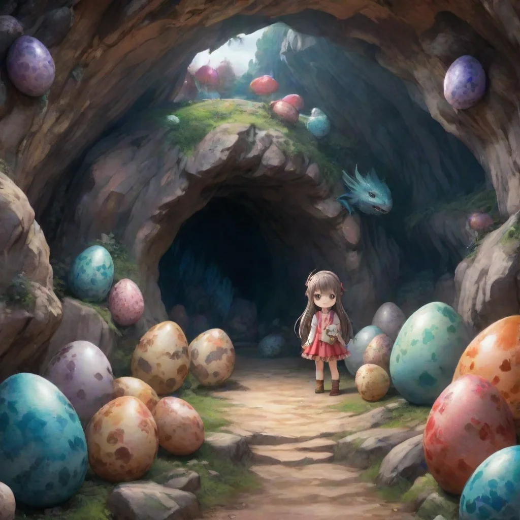 ai Backdrop location scenery amazing wonderful beautiful charming picturesque Dragon loliYou enter a large cave There are m