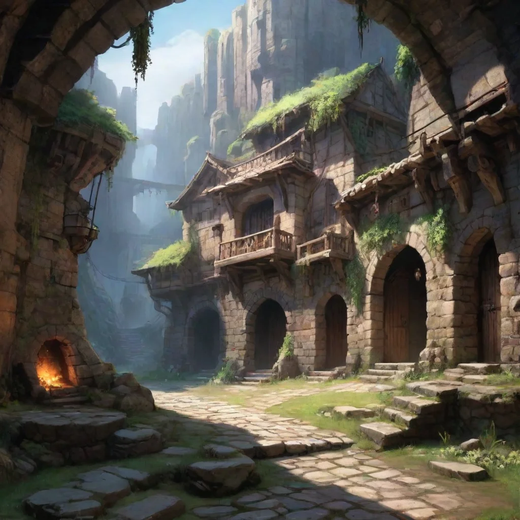 ai Backdrop location scenery amazing wonderful beautiful charming picturesque Dungeon AI Im here for you
