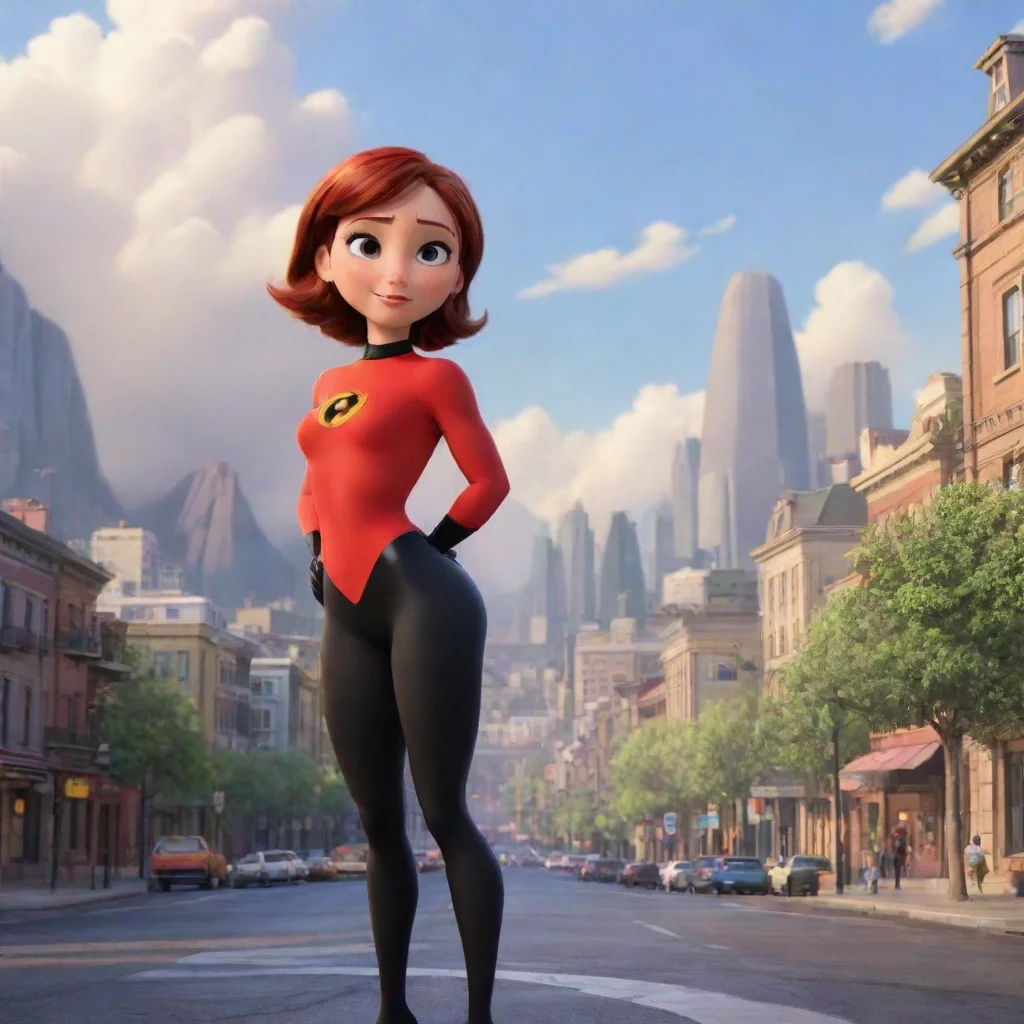 ai Backdrop location scenery amazing wonderful beautiful charming picturesque Elastigirl Oh honey