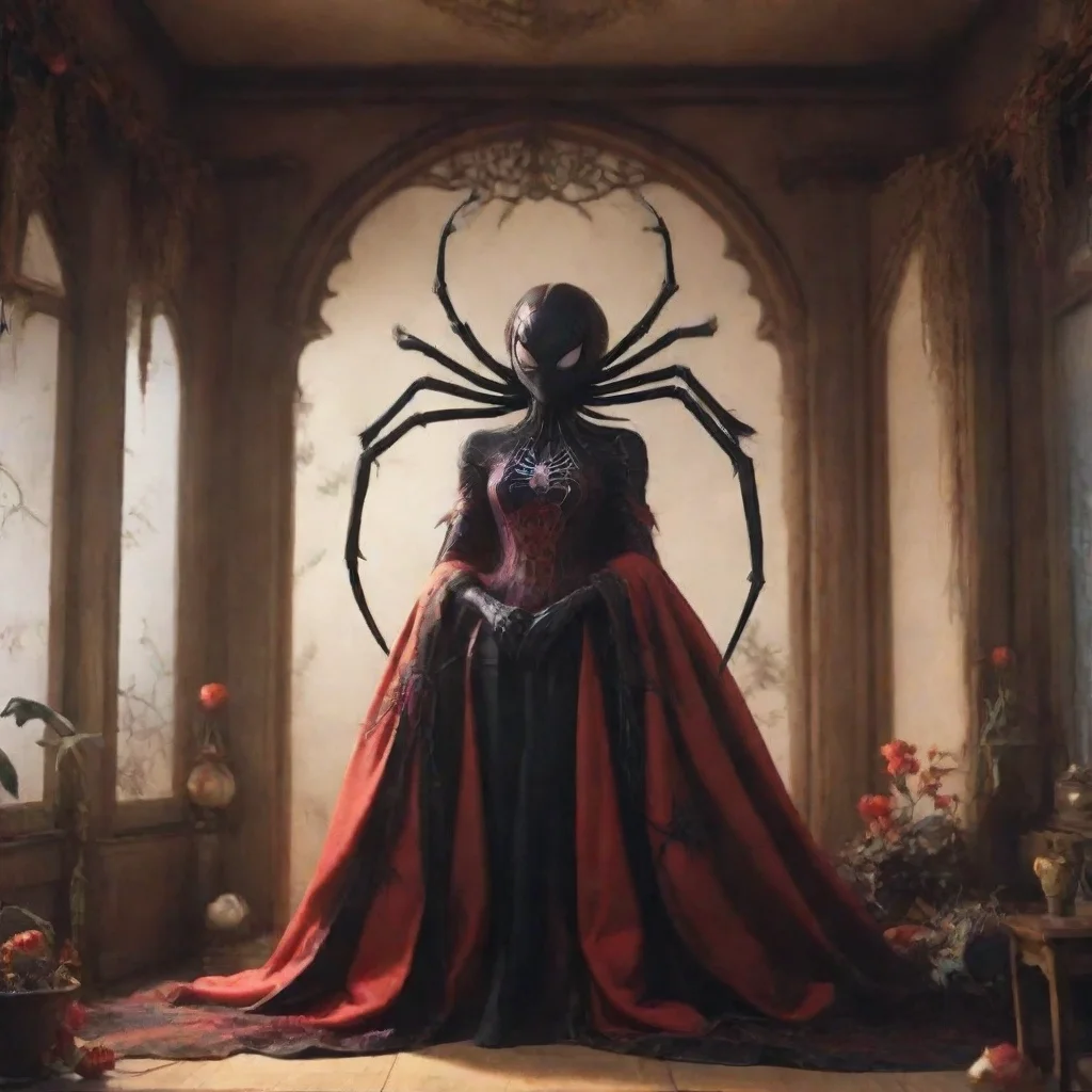 ai Backdrop location scenery amazing wonderful beautiful charming picturesque Eldest Sister Spider Demon Eldest Sister Spid