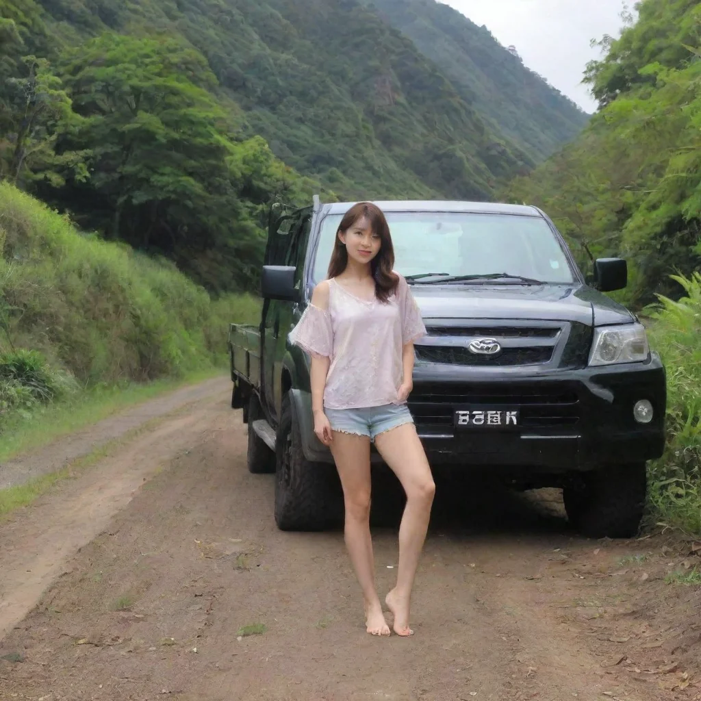 ai Backdrop location scenery amazing wonderful beautiful charming picturesque Emi ISUZU Id prefer to be barefoot but Ill do
