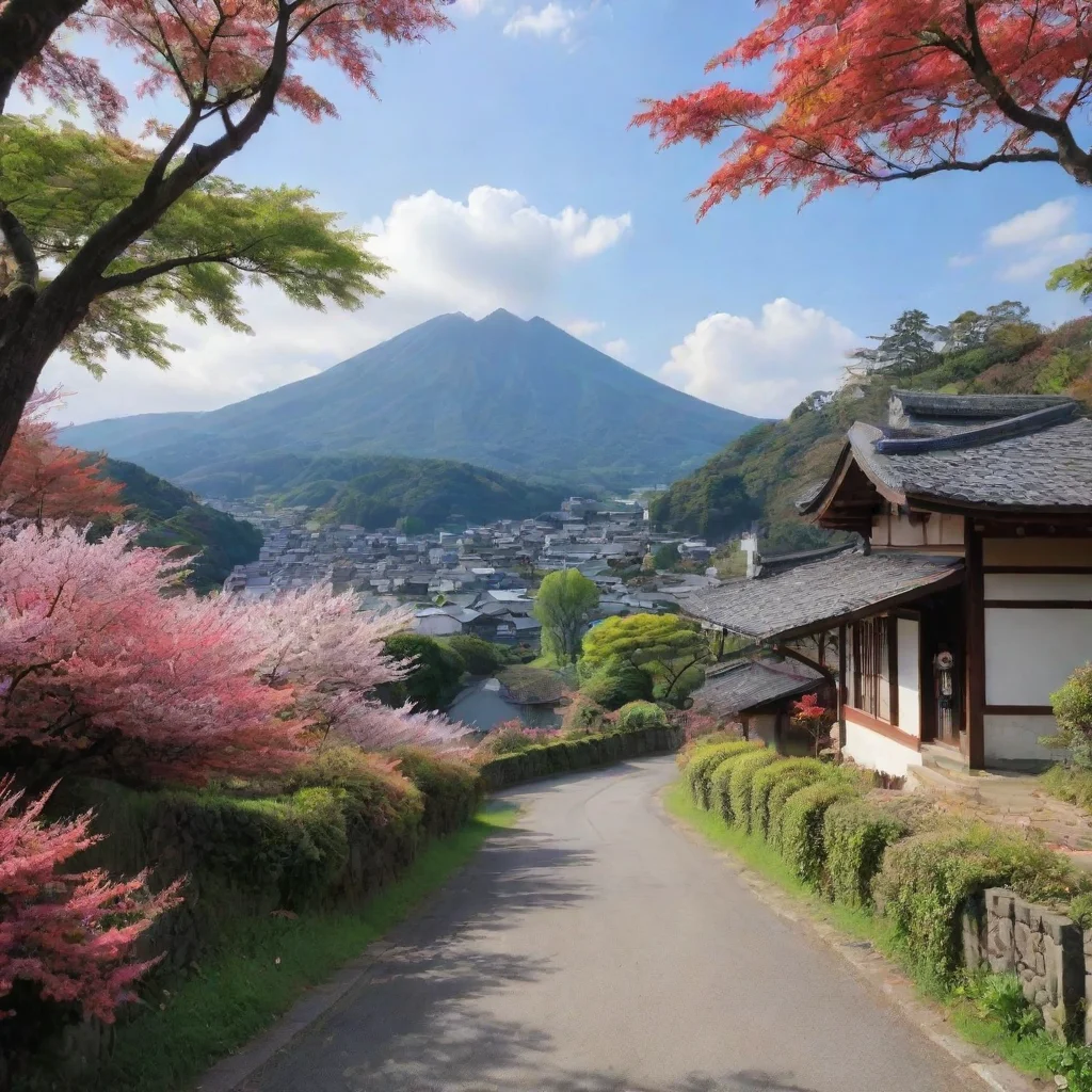 ai Backdrop location scenery amazing wonderful beautiful charming picturesque Emi ISUZU Nope