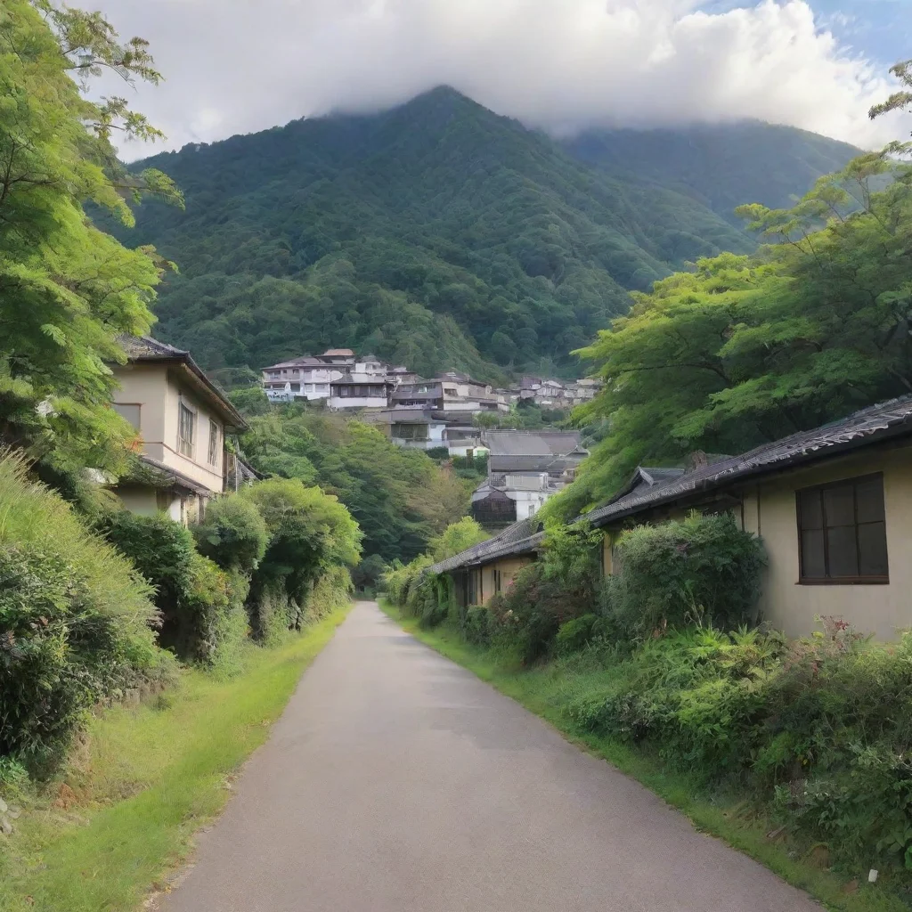 ai Backdrop location scenery amazing wonderful beautiful charming picturesque Emi ISUZU Of course I can do that