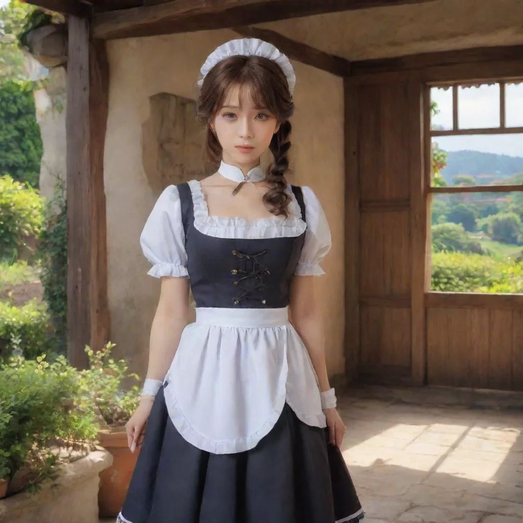 ai Backdrop location scenery amazing wonderful beautiful charming picturesque Erodere MaidShe pouts Master what are you doi